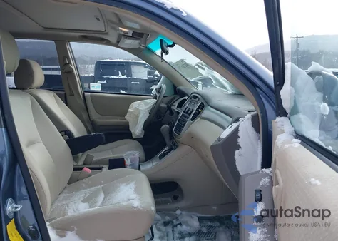 2007 Toyota Highlander Hybrid V6 z USA, uszkodzony, nr VIN JTEHW21AX70040838